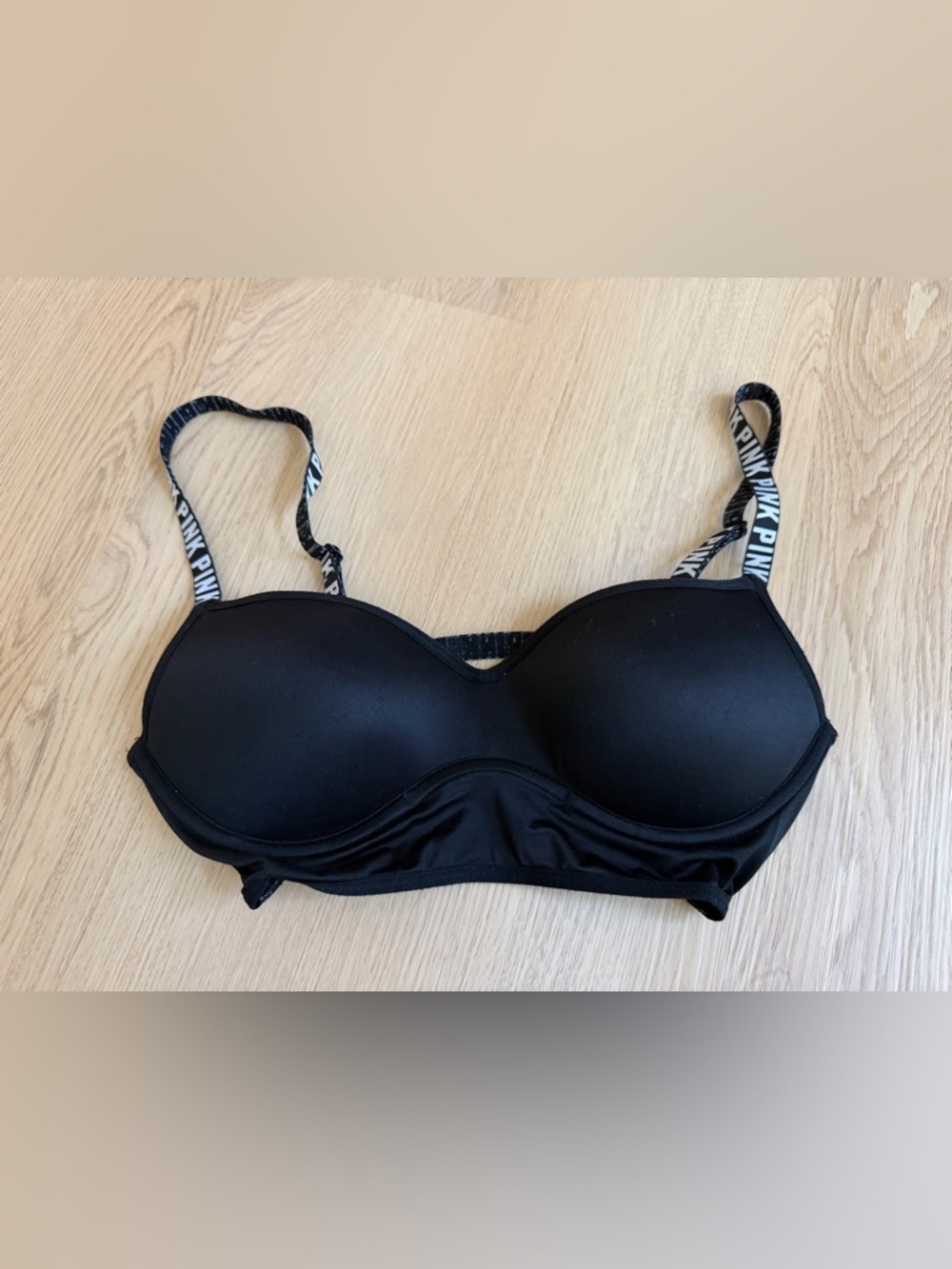Victoria's Secret Bra Size S Black Padded Push-Up Pullover